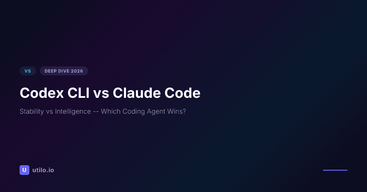 Codex CLI vs Claude Code 2026: Stability vs Intelligence — Which Coding Agent Wins?