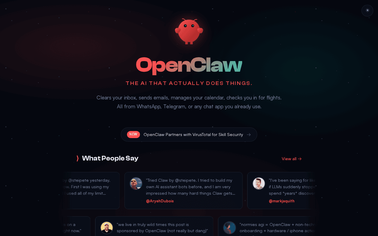 OpenClaw — Personal AI Assistant
