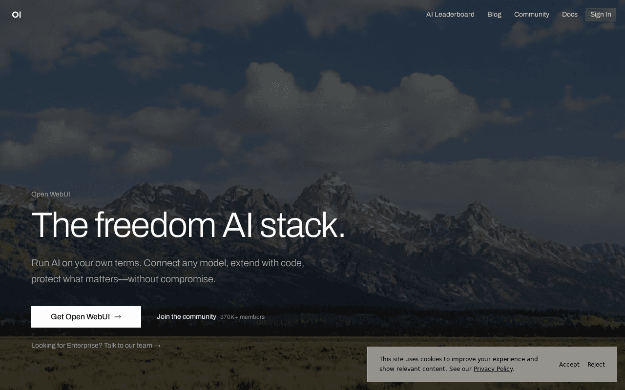 Open WebUI: Self-Hosted AI Platform