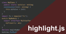 highlight.js logo