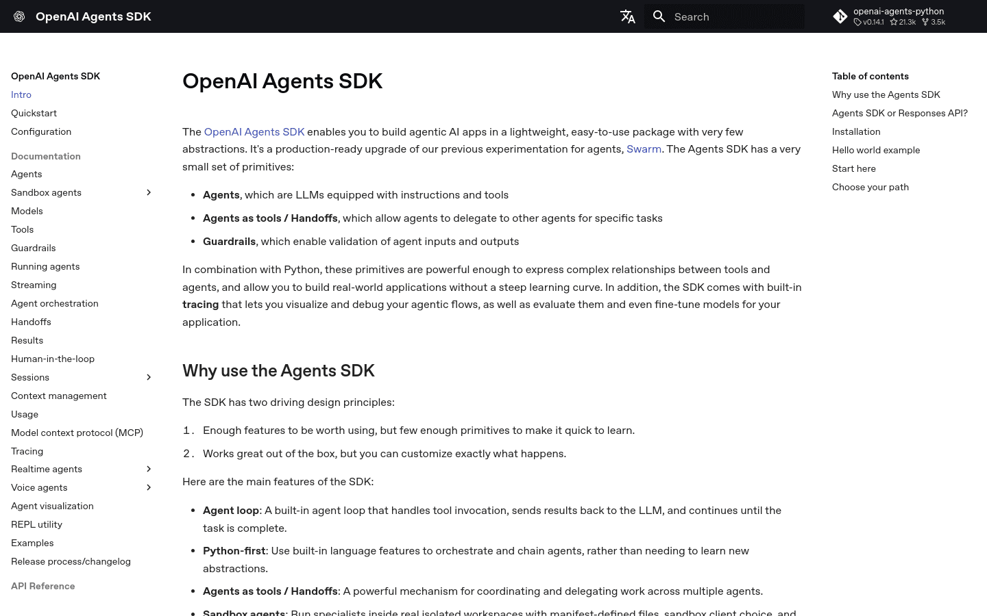 OpenAI Agents SDK